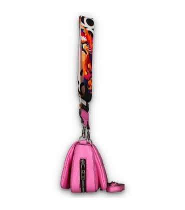 Pikowana listonoszka - ES-S0148 23WL RÓŻOWA