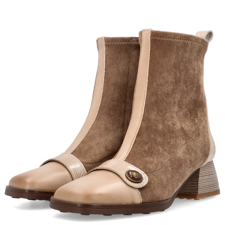 ZESTAW BUTY + TOREBKA - HISPANITAS HI254219 TOSCANIO G100 BEŻOWY