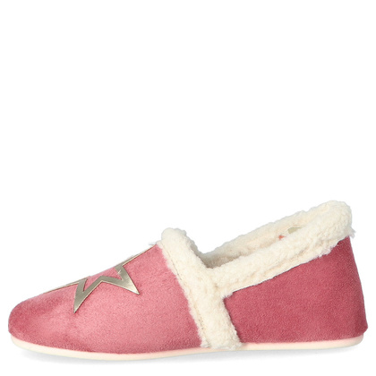 Luksusowe kapcie z futerkiem - MACARENA ANAIS 26 RÓŻOWE
