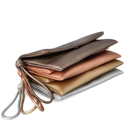 Kopertówka metaliczna soft - PEPE MOLL 39013 BRĄZOWA