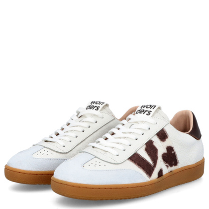 Hiszpańskie sneakersy premium - WONDERS AP-2001 BIAŁE