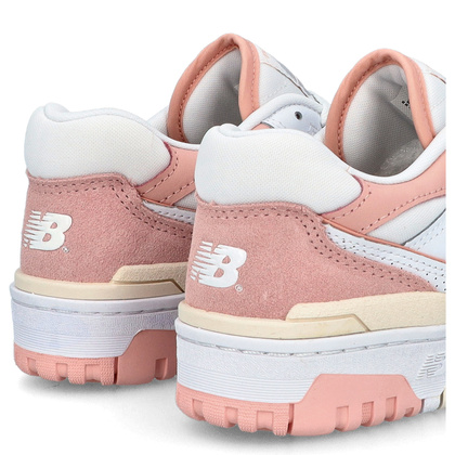 Sneakersy damskie - NEW BALANCE BBW550CD BIAŁO-RÓŻOWE