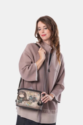 Torebka damska z przegródkami - ANEKKE REAL 41703-258