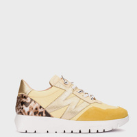 Hiszpańskie sneakersy premium - WONDERS A-24100 WANILIOWE
