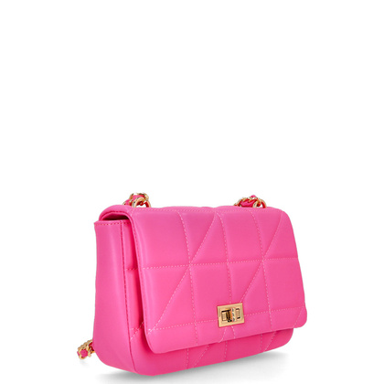 Pikowana torebka na ramię - MENBUR 85174 RÓŻOWA