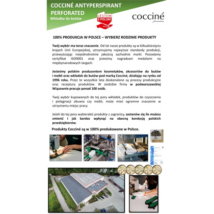 COCCINE ANTIPERSPIRANT PERFORATED - wkładki przeciwpotliwe