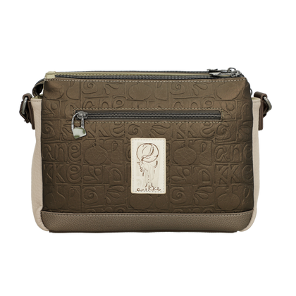 Torebka damska trzykomorowa - ANEKKE MUSE AMPHORA 42713-184