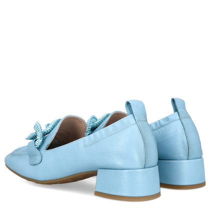 Hiszpańskie półbuty na obcasie - HISPANITAS HV254064 BŁĘKITNE