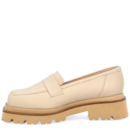 Lordsy na grubszej podeszwie - TYMOTEO M2100 BEŻOWE