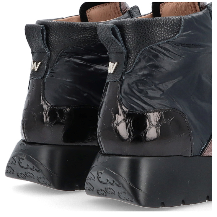 ZESTAW BUTY I TOREBKA - WONDERS A-2493 WB-54025 CZARNY