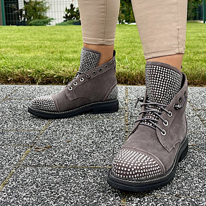 Hiszpańskie workery premium - ALMA EN PENA I240751 SZARE