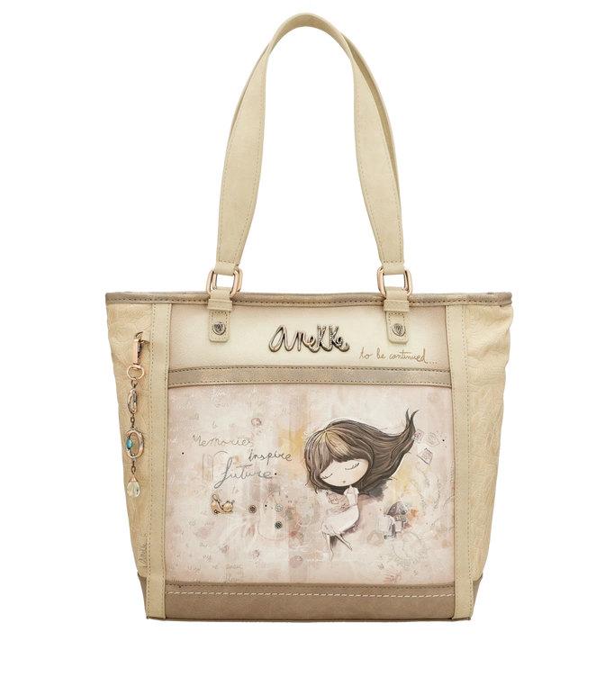 Duża torebka shopper - ANEKKE MEMORIES 40802-047