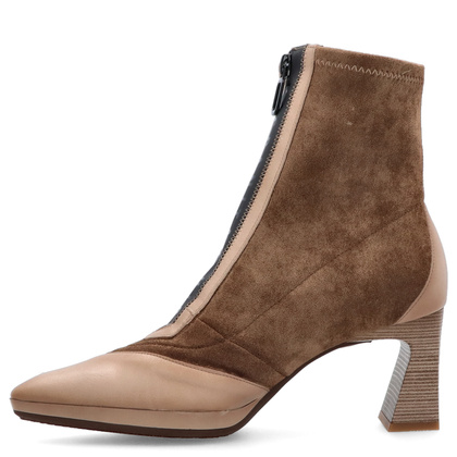 Hiszpańskie botki z zamkiem - HISPANITAS HI254186 BEŻOWE