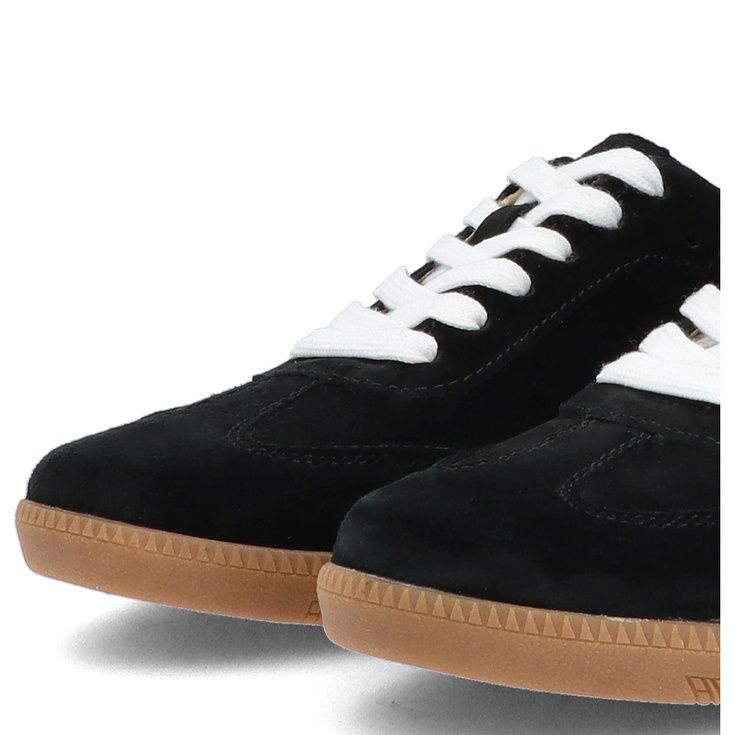Sneakersy ze skóry - FILIPPO DP7492/25 CZARNE