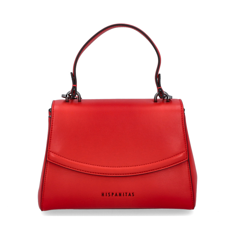 Hiszpańska torebka z klapką -  HISPANITAS BI243539 CZERWONA