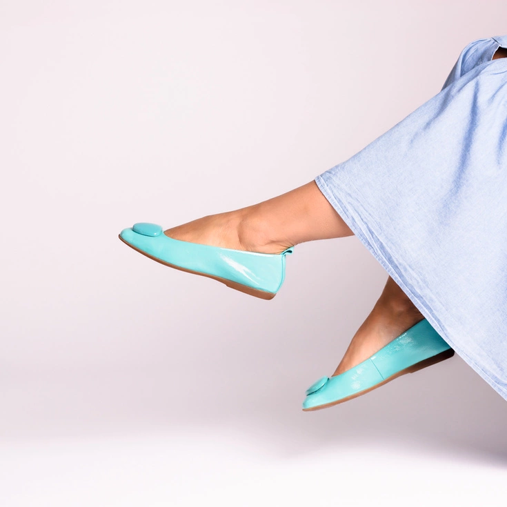 Lakierowane baleriny Wonders – idealne buty do zwiedzania