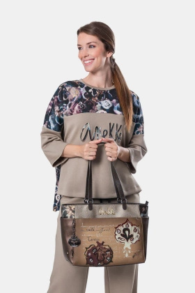 Duża torebka shopper - ANEKKE REAL MANIFESTO 41712-216