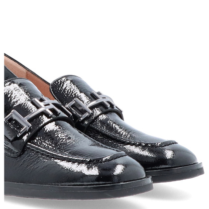 Lakierowane półbuty na obcasie - HISPANITAS HI243590 CZARNE