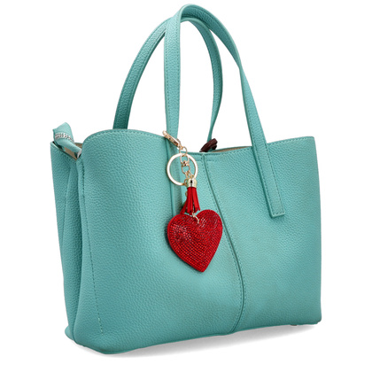 Brelok do kluczy serce - TYMOTEO LOVE B18 CZERWONY