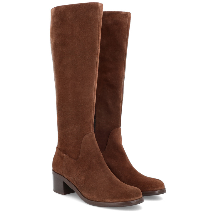 ZESTAW BUTY + TOREBKA - KOTYL 1389 TOSCANIO G88 CZEKOLADOWY