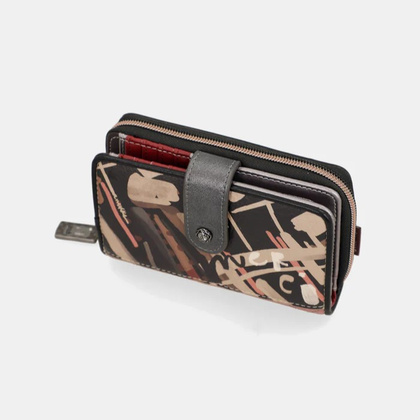 Średni damski portfel - ANEKKE MADEMOISELLE PARISIAN 41819-909