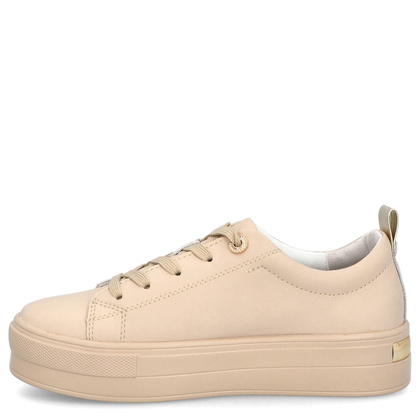 Sportowe buty damskie z owadem - FILIPPO DP6042/24 BEŻOWE