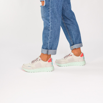 Lekkie sneakersy damskie - HEY DUDE SIROCCO ALTA W FRIENDSHIP LACE 43155 SZARE