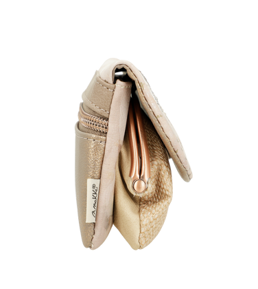 Mały damski portfel z klapką - ANEKKE MEMORIES 40809-016