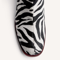 Botki z motywem zwierzęcym - GIOSEPPO 776872 ZEBRA
