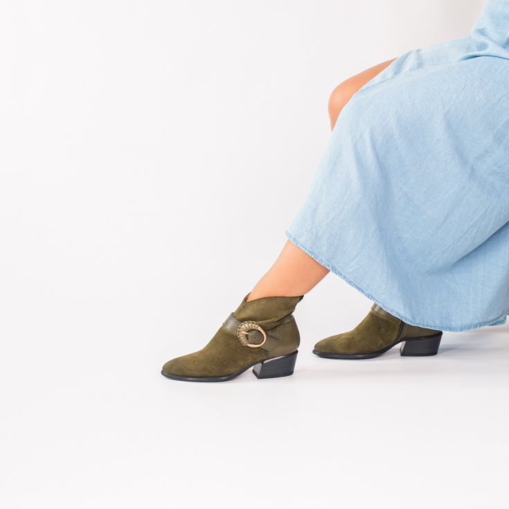 Hiszpańskie kowbojki- HISPANITAS PHI254256 KHAKI