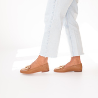 Eleganckie półbuty premium - LIU JO EMEL 03 BRĄZOWE