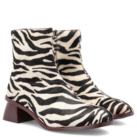Botki z motywem zwierzęcym - GIOSEPPO 776872 ZEBRA