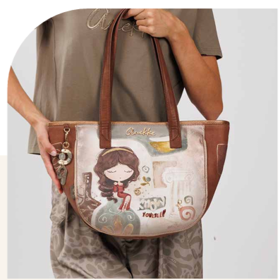 Owalna torba damska - ANEKKE MUSE 42702-129