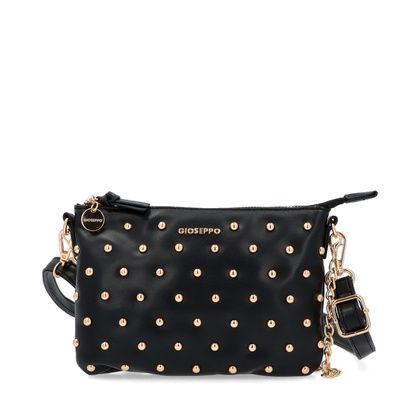 Listonoszka z dżetami - GIOSEPPO 75502 CZARNA