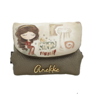 Mały damski portfel z klapką - ANEKKE MUSE 42709-016
