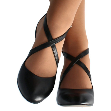 Taneczne czółenka - KOTYL 7080 CZARNE