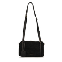 Torebka skórzana - TOSCANIO G163 CZARNY