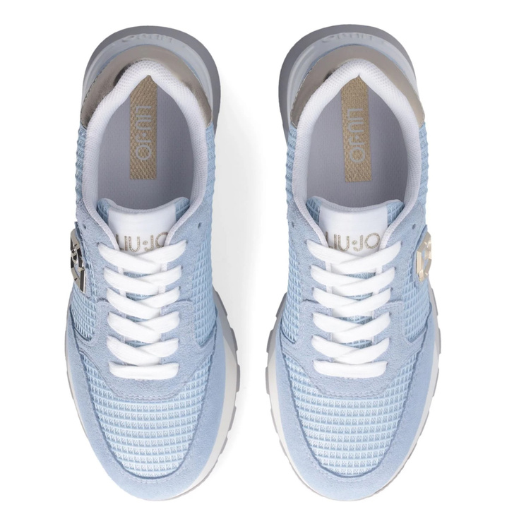 Sneakersy premium  - LIU JO AMAZING 25 NIEBIESKIE