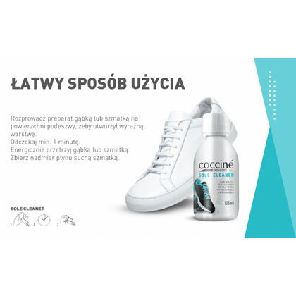 COCCINE SOLE CLEANER- Zmywacz do białych podeszew