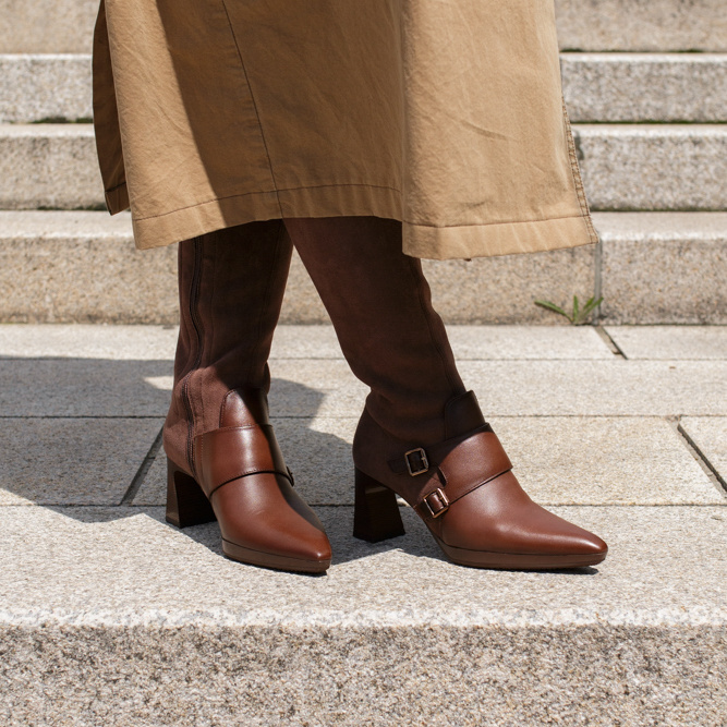 ZESTAW BUTY I TOREBKA HISPANITAS BRĄZ - HI254329 BI254140