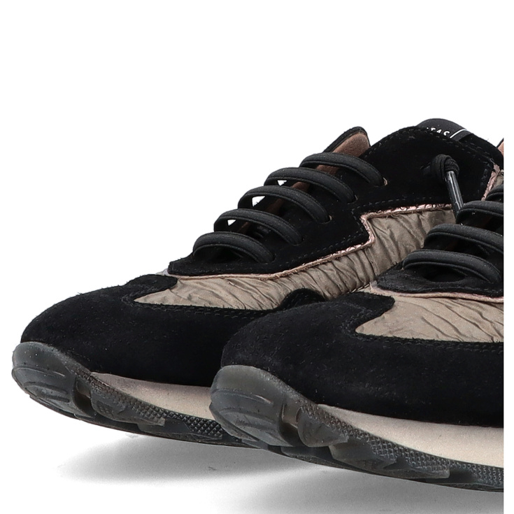 Hiszpańskie sneakersy damskie - HISPANITAS HI254209 CZARNE