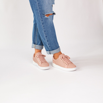 Sneakersy premium - GUESS REFRESH3 FL5RF3FAP12 RÓŻOWE