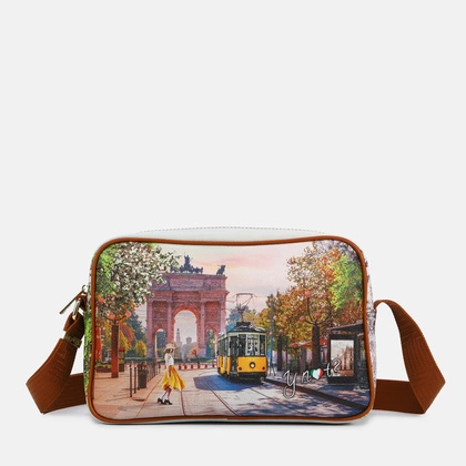 Torebka listonoszka - YNOT YES-440S5 SPRING IN MILANO