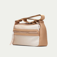 Hiszpańska torebka damska -  HISPANITAS BV264723 BEŻOWA