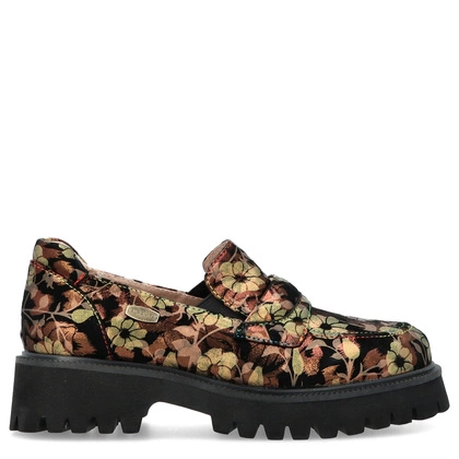 Skórzane mokasyny damskie - LAURA VITA IFCIGO 43 MULTIKOLOR