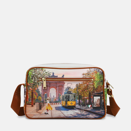 Torebka listonoszka - YNOT YES-440S5 SPRING IN MILANO