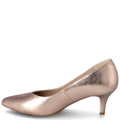 Pięknie skrojone szpilki - KOTYL 0557 RÓŻOWE ZŁOTO