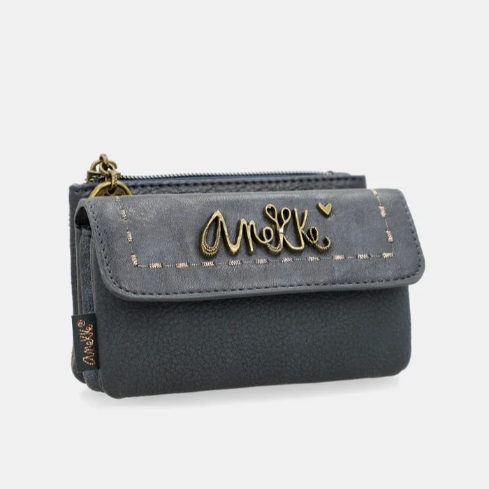 Portfel damski z klapką - ANEKKE MADEMOISELLE BOUTIQUE  41859-025