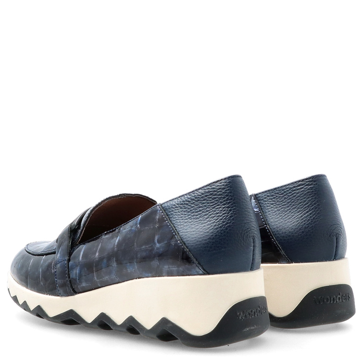 ZESTAW BUTY I TOREBKA - WONDERS C-7612 WB-52007 GRANATOWY