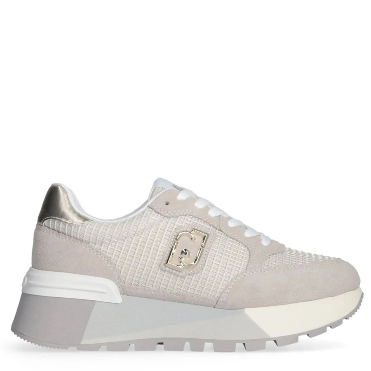Sneakersy premium  - LIU JO AMAZING 25 BEŻOWE